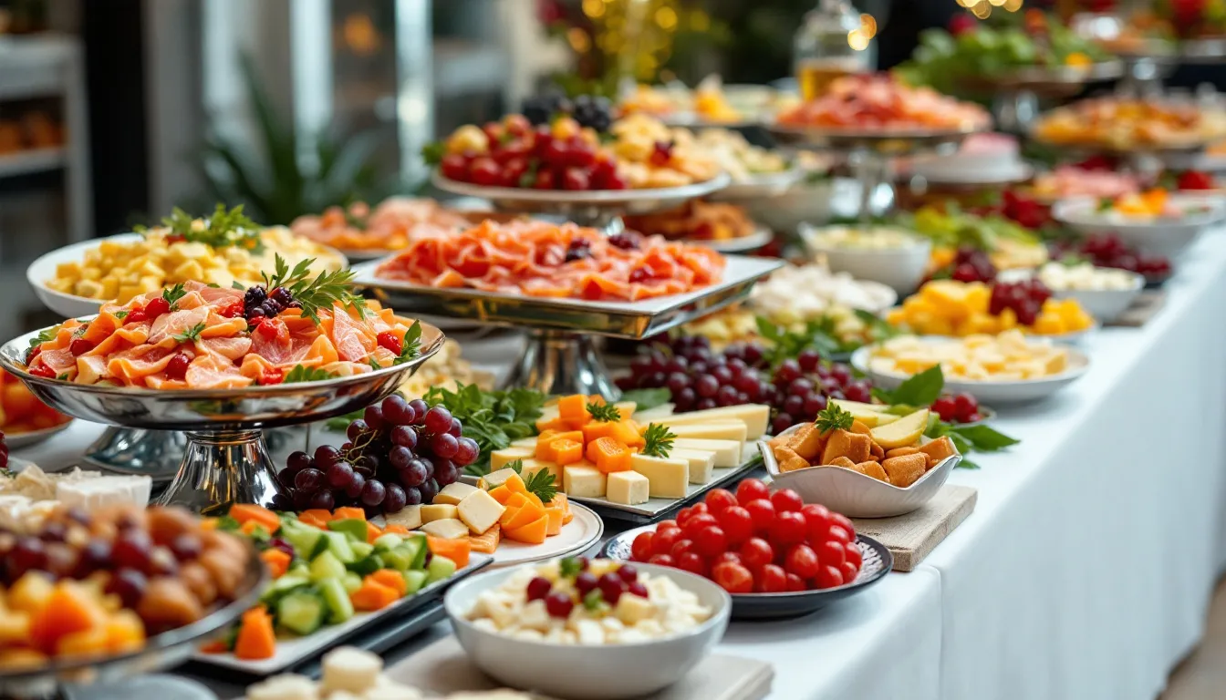 Buffet froid réussi : le guide complet du chef
