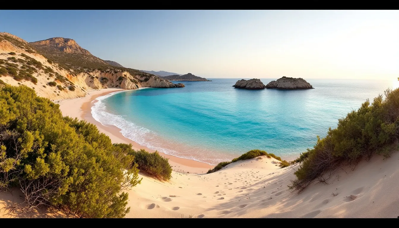 Plage d&rsquo;Elafonissi : un paradis rose à explorer