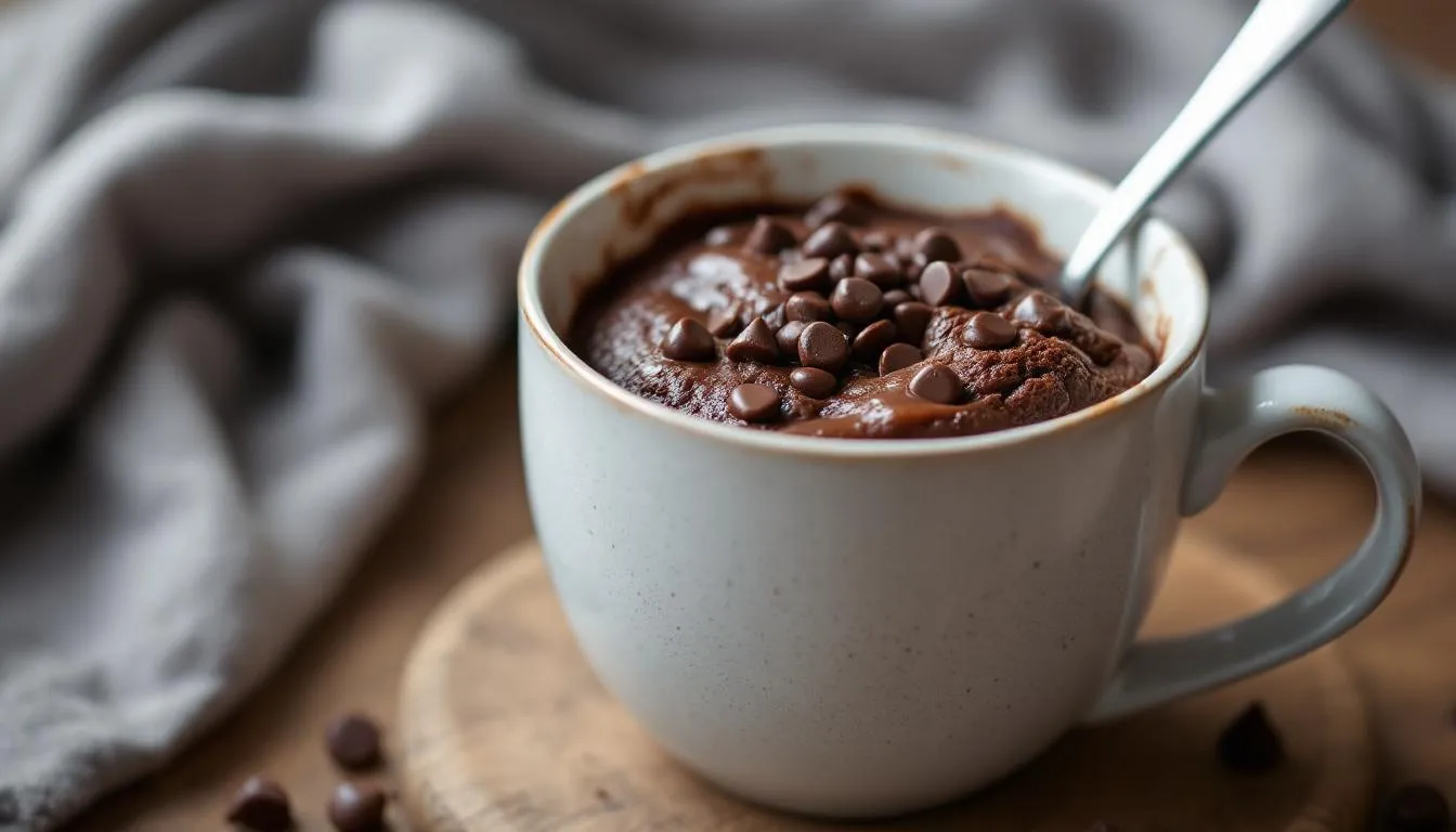 Mug cake sans œuf : le dessert express et gourmand