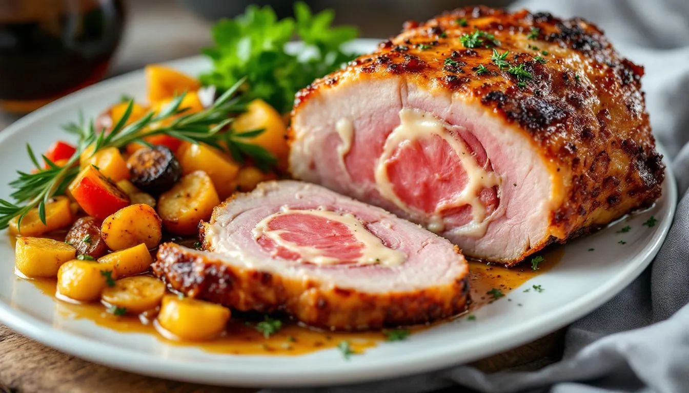 Réussir le rôti de porc Orloff : l&rsquo;art de la générosité