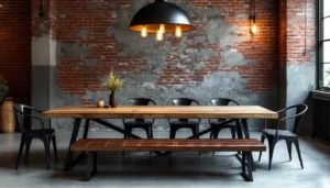 Style industriel : pourquoi l&rsquo;adopter dans sa salle à manger ?