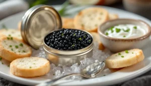 Déguster le caviar sur blinis : l&rsquo;art et la manière