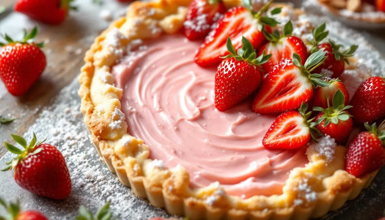 Tarte aux fraises maison : la recette inratable