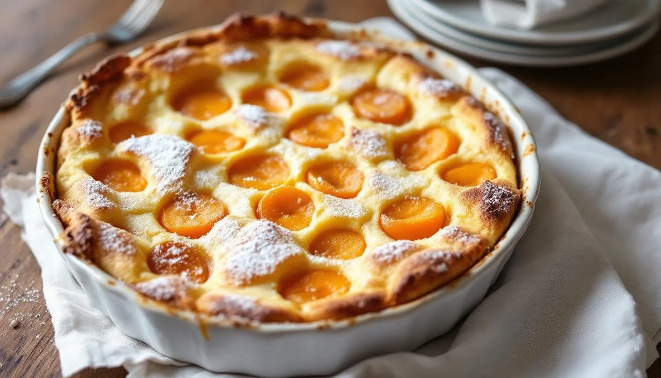 Clafoutis aux abricots : la recette de grand-mère inratable