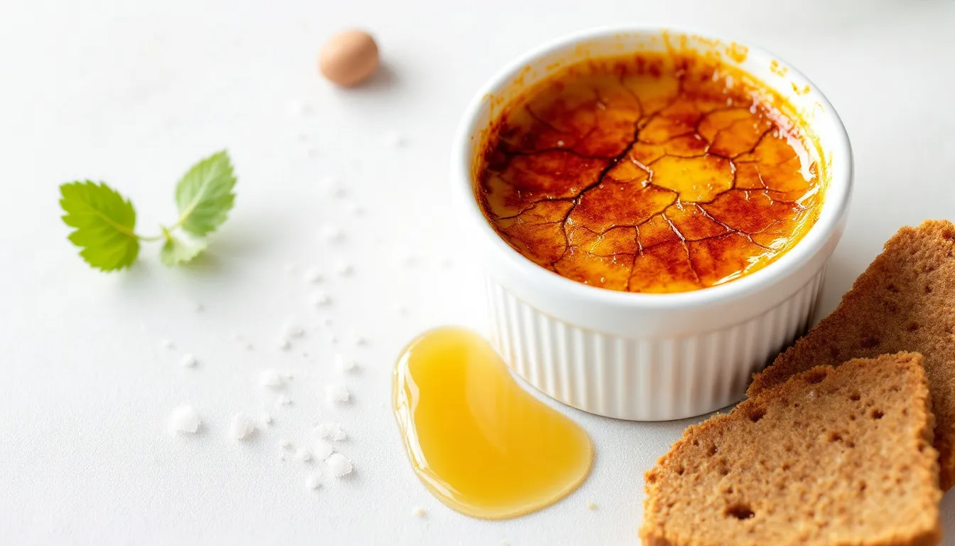 Crème brûlée au foie gras : la recette chic et facile