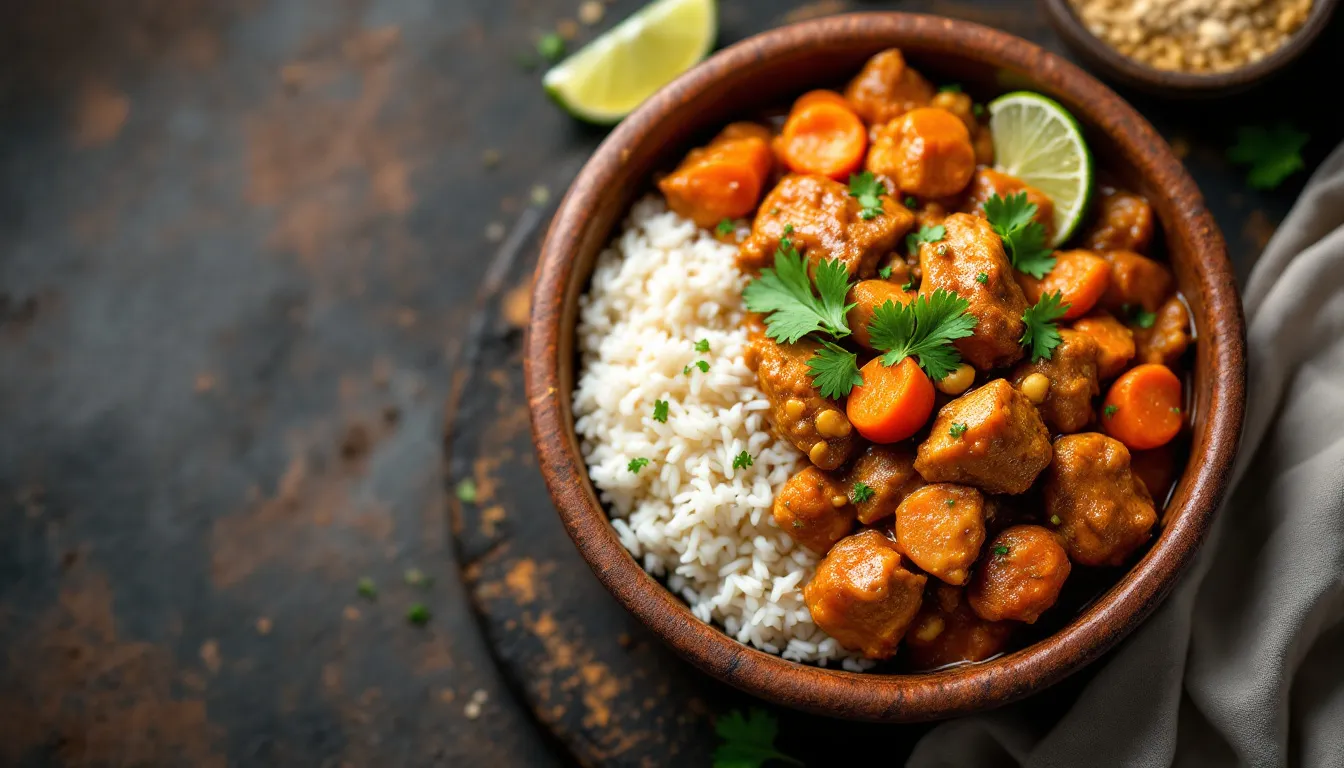 Mafé poulet : la recette pour un voyage au Sénégal