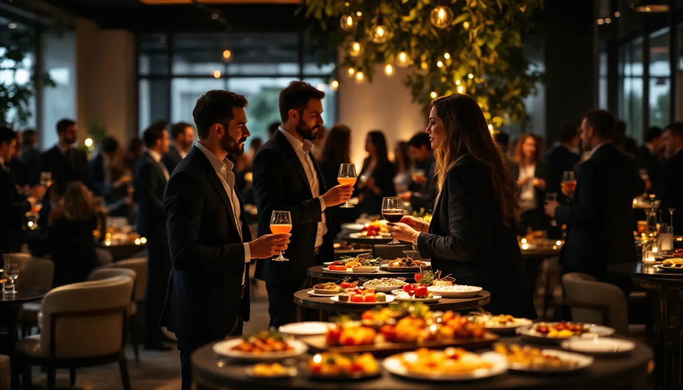 Scénographie de Cocktail d&rsquo;Entreprise : Impressionnez Vos Invités !