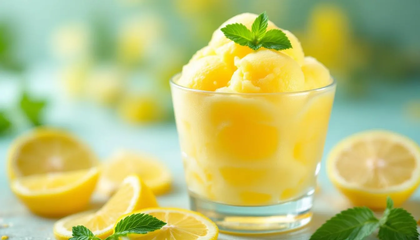 Sorbet Citron Maison : La Recette Inratable
