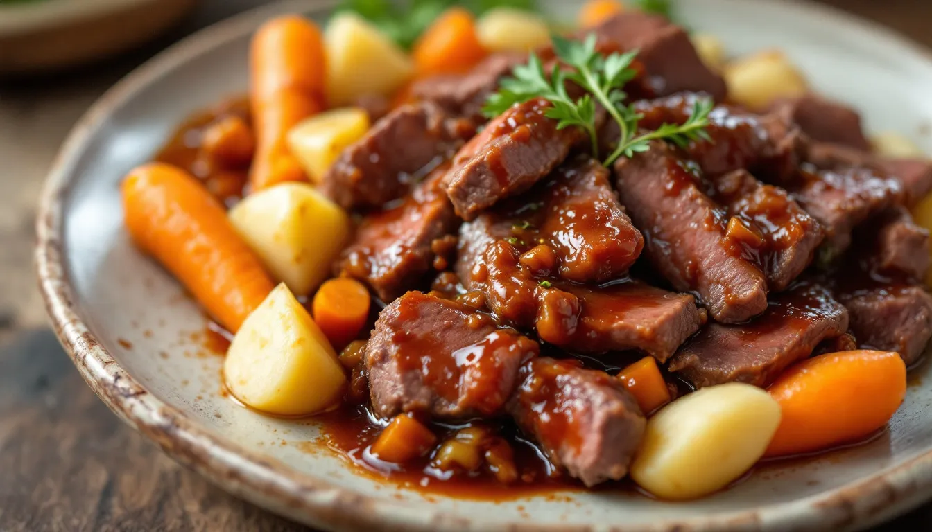 Langue de bœuf sauce piquante : la recette oubliée