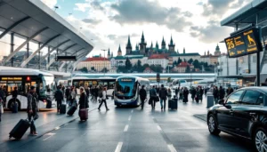 Aéroport de Prague : votre transfert idéal vers le centre-ville