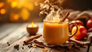 Jus de pomme chaud : la boisson qui réchauffe l&rsquo;hiver