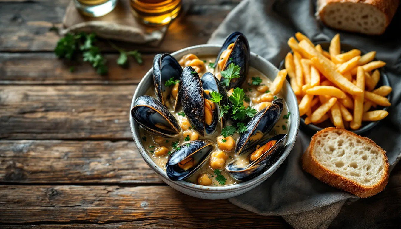 Moules à la crème : la recette facile et inratable