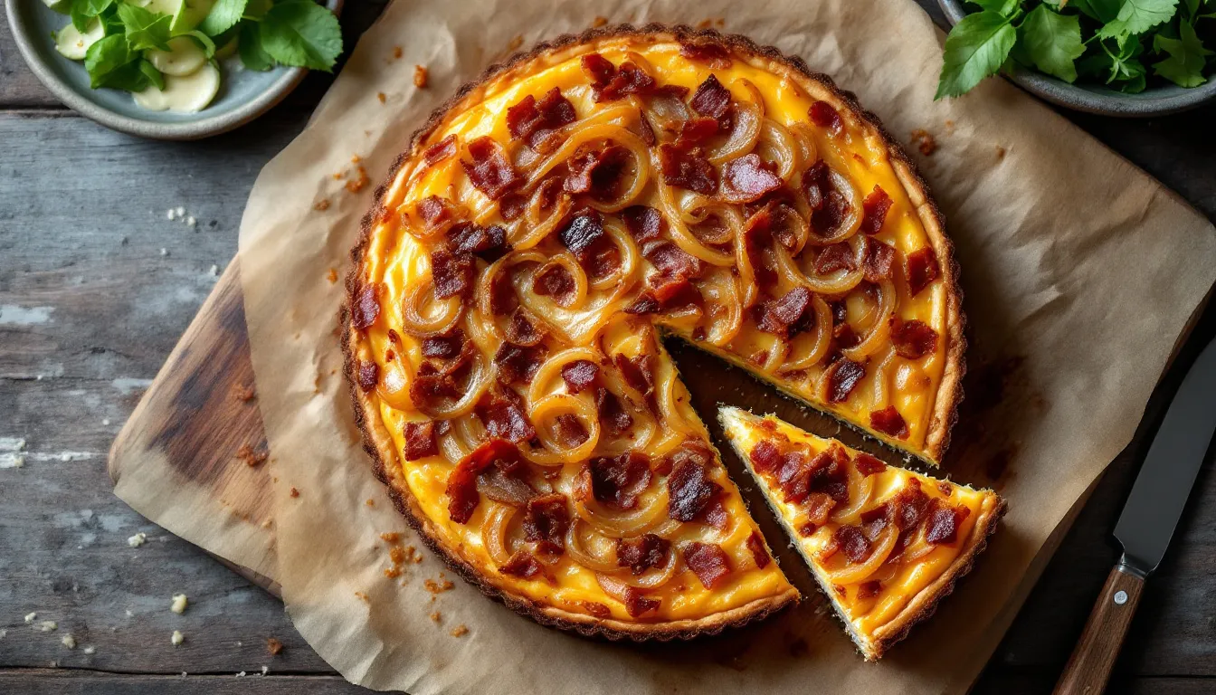 Tarte Lardons Oignons : La Recette Inratable