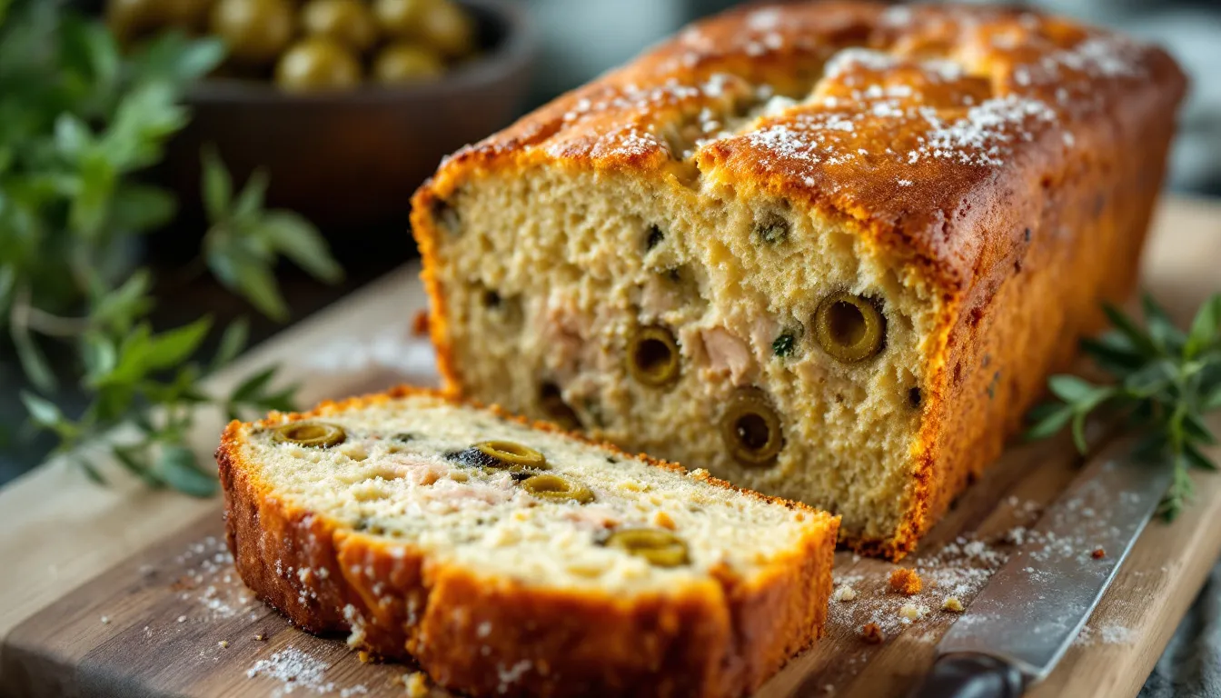 Cake aux olives et thon : la recette facile et inratable