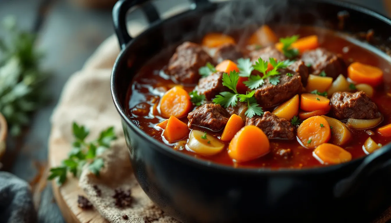 Estouffade de bœuf : le secret d&rsquo;un plat réussi